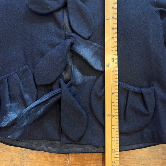 Mia Melon short navy coat - Picture 8 of 9